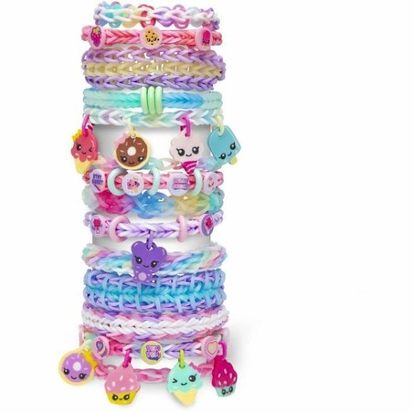 Abalorios Bandai Rainbow Loom para diversión creativa y aprendizaje