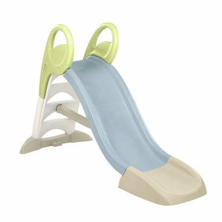 Detalle de la base estable del tobogán pequeño para niños, Smoby