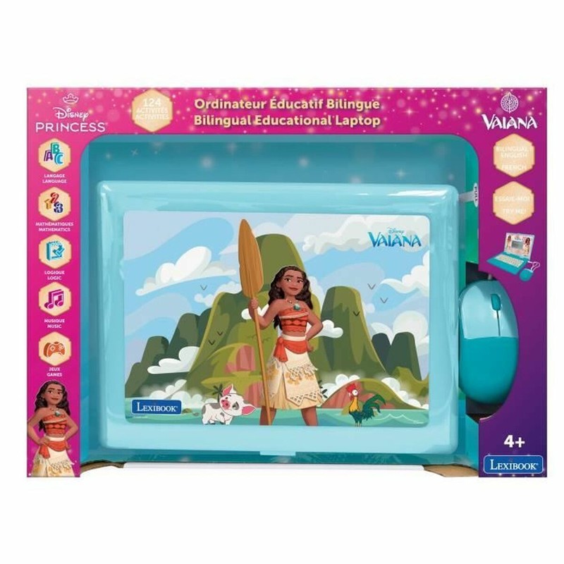 Ordenador infantil bilingüe para aprender idiomas