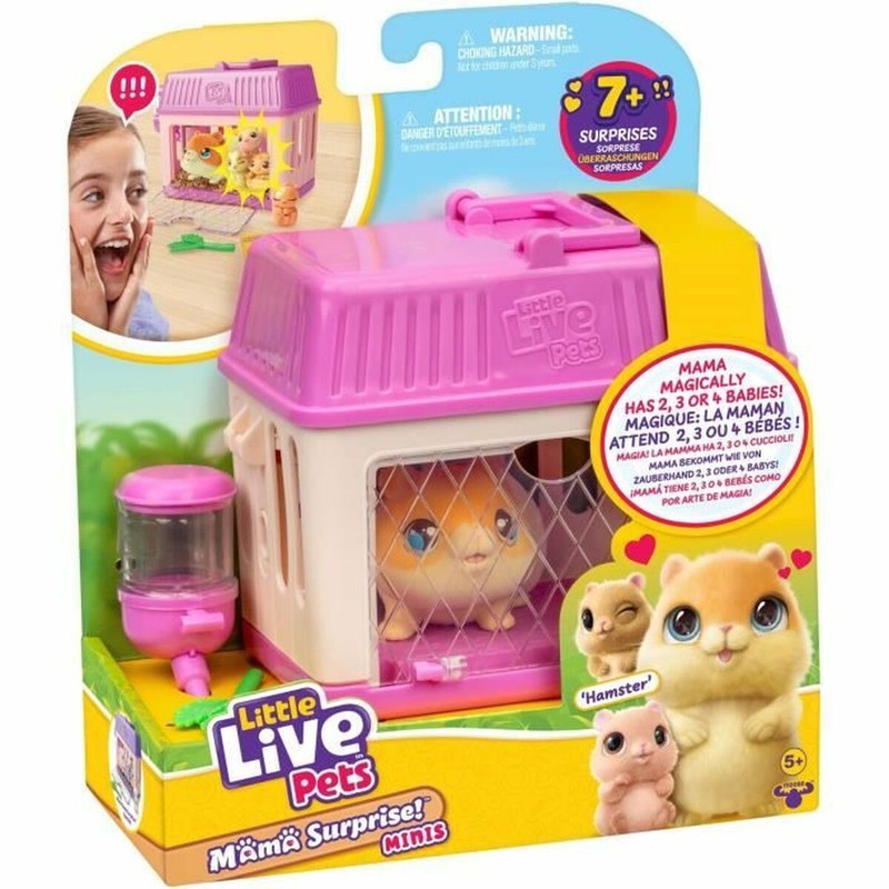 Peluche Hámster Interactivo Mama Surprise con sus bebés