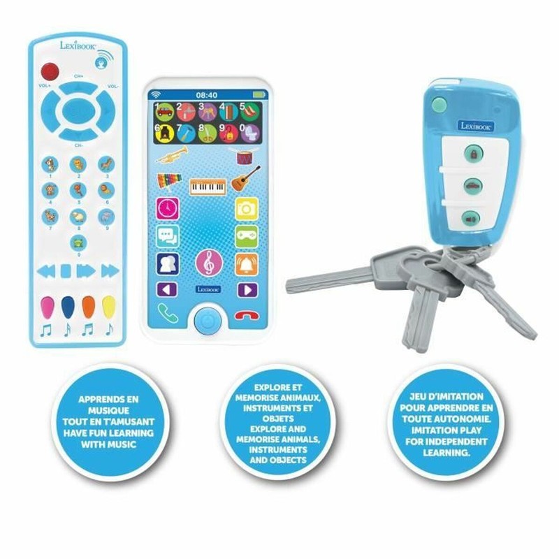 Juguete educativo Lexibook para motricidad fina y exploración sensorial en bebés