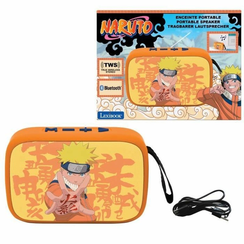 Altavoz Bluetooth Naruto Lexibook oficial