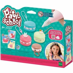 Juego de manualidades niños Pati-School haciendo macarons