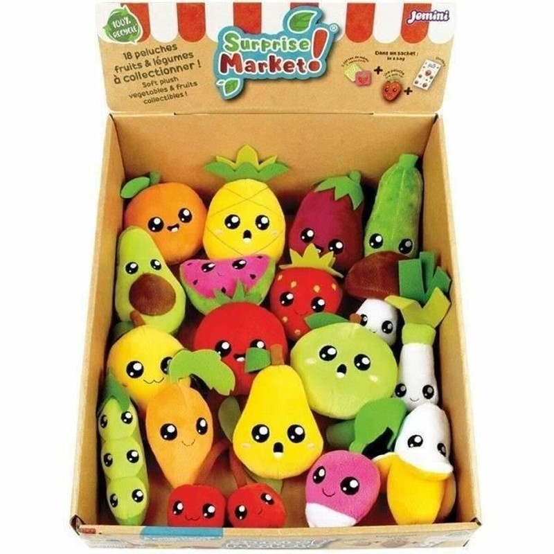 Peluches frutas infantiles Jemini multicolor educativo