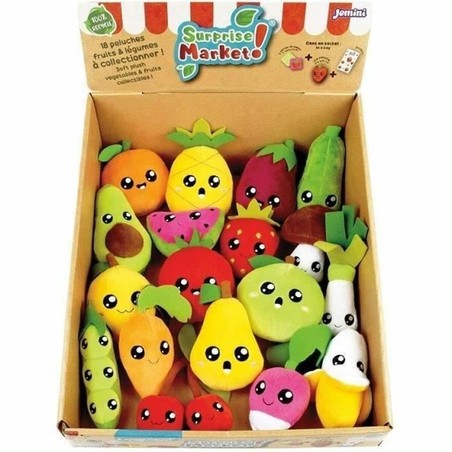 Peluches frutas infantiles Jemini multicolor educativo