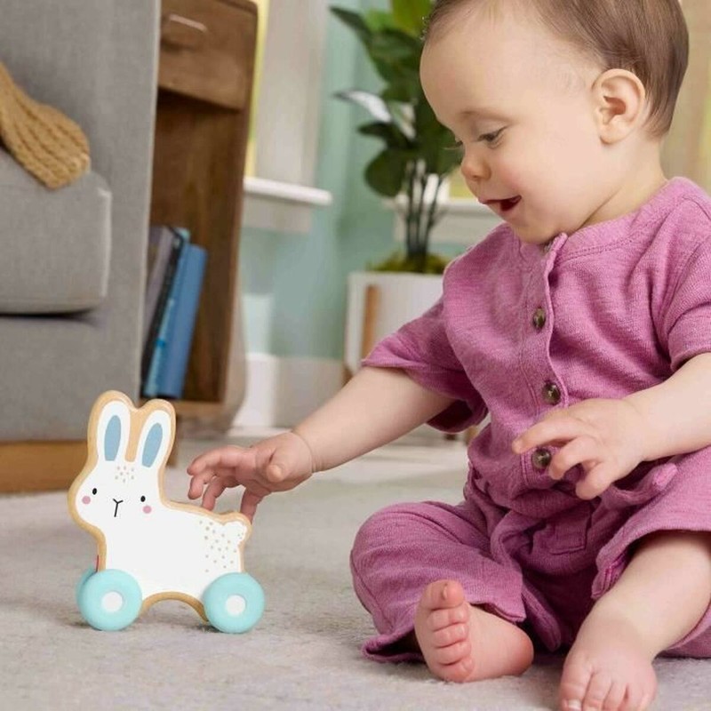 Bloques construcción infantiles: Conejo de arrastre Fisher-Price