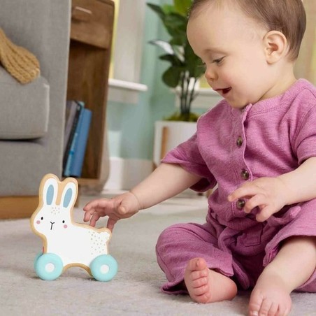 Bloques construcción infantiles: Conejo de arrastre Fisher-Price