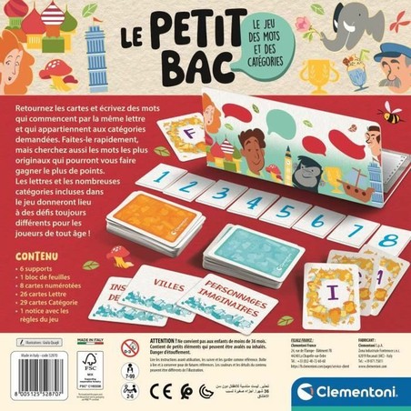 Clementoni Juego de mesa: Ideal para la construcción de pensamiento rápido