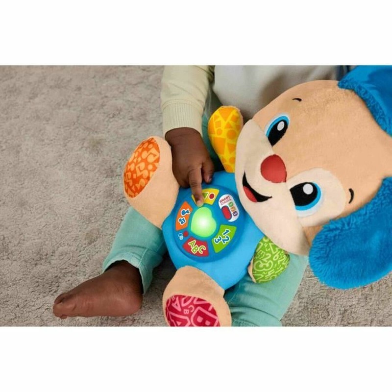 Peluche Fisher-Price para construcción niños 3 años y desarrollo temprano