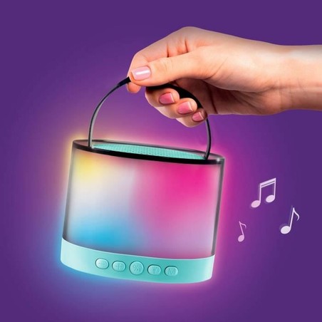 Altavoz karaoke portátil, juguete construcción motricidad fina vocal
