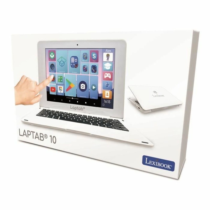 Tablet infantil con actividades para aprender francés