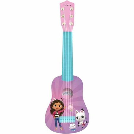 Guitarra Infantil Lexibook rosa, juguete musical niños