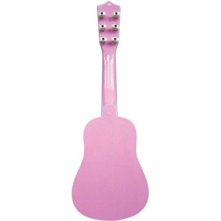 Detalle de cuerdas de guitarra Lexibook, iniciación musical infantil