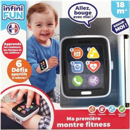 reloj didáctico sonidos en español y francés