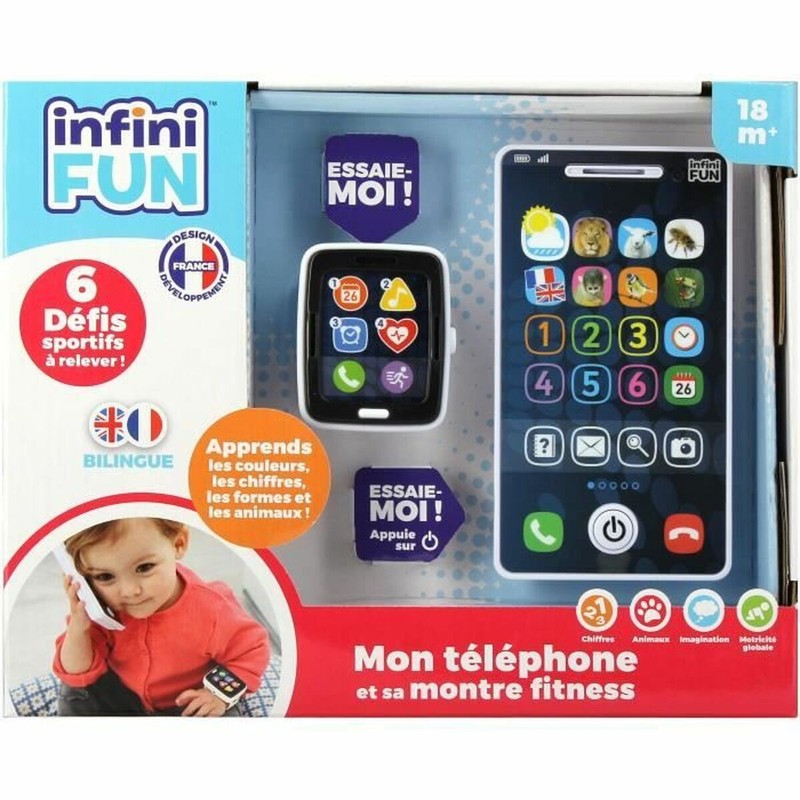 Reloj smartphone infantil: set KD Kids con efectos sonoros