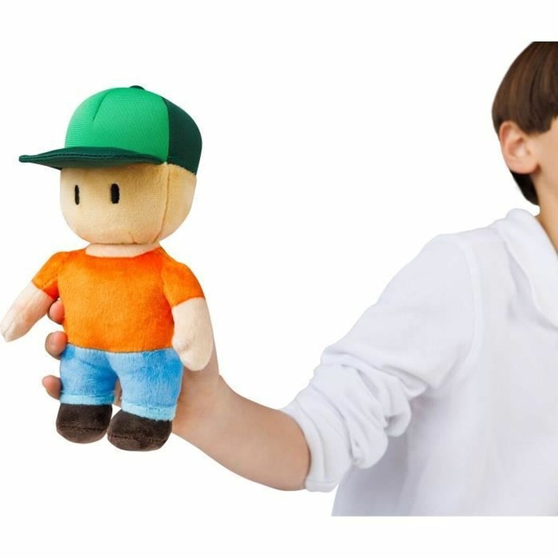 Muñeco felpa naranja Stumble Guys suave