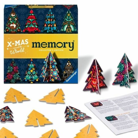 Niños jugando alegremente con juego de mesa Ravensburger, desarrollo cognitivo
