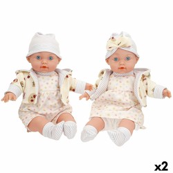 Juguetes construcción niños: Set Muñecas Colorbaby, pack de 2 unidades