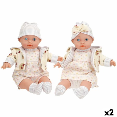 Juguetes construcción niños: Set Muñecas Colorbaby, pack de 2 unidades