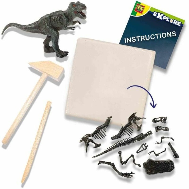 Componentes del kit de excavación SES Creative T-rex