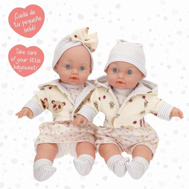 Muñecas Colorbaby con su conjunto de ropa, ideal para juego simbólico y desarrollo