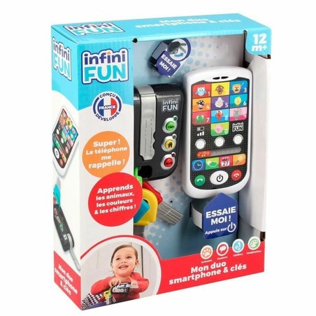 Juguete de Imitación Seguro para Bebés My Smartphone Keys