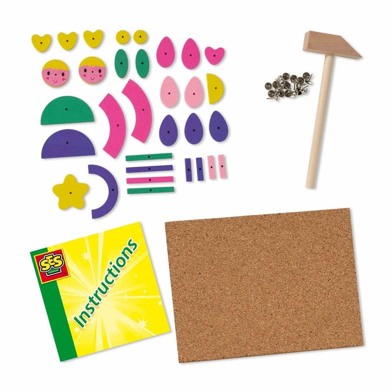 Regalo original para niños: manualidades con papel y corcho