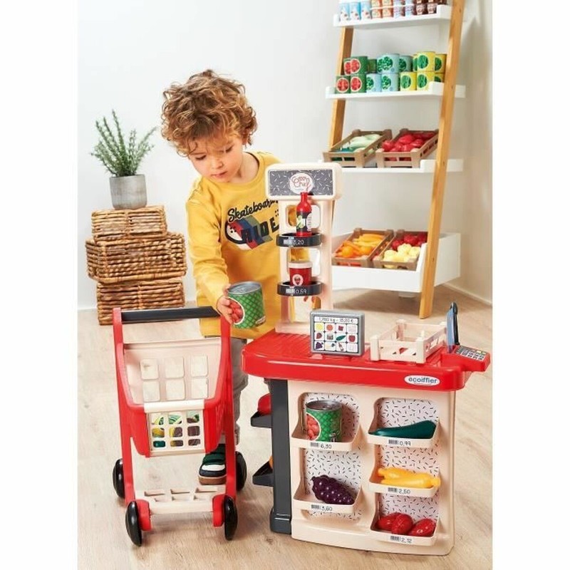 Juguete educativo para niños: Supermercado Ecoiffier montado