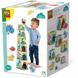 Juguetes construcción niños SES Creative de madera para bebés