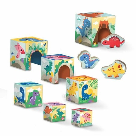 Bloques construcción infantiles de madera para el desarrollo motriz