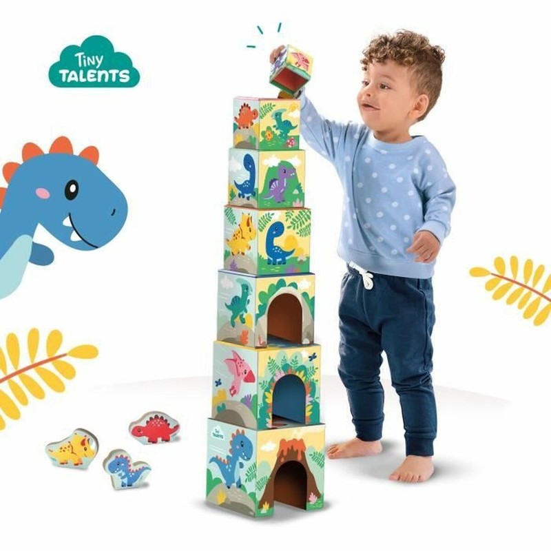 Set construcción educativo SES Creative con piezas apilables