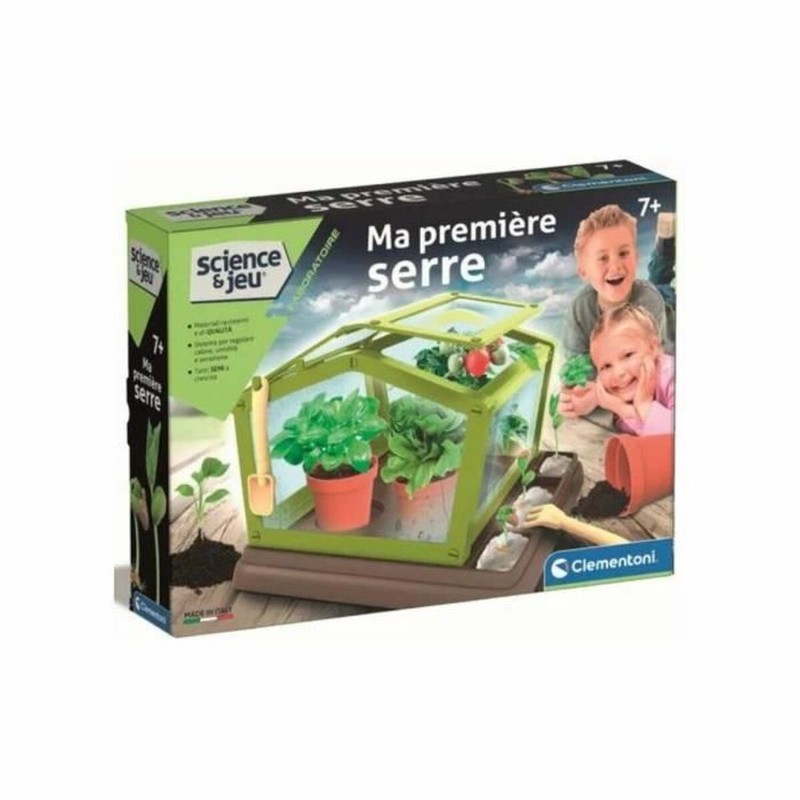 Mi Primer Invernadero Niños Clementoni kit jardinería educativo