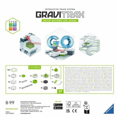 Set construcción educativo Gravitrax para desarrollar la lógica infantil
