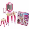Tocador Barbie Happy Vibes para niñas, centro de belleza infantil