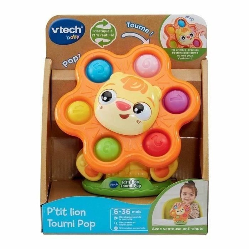 Muñeco bebé 6 meses Vtech con sonidos en francés