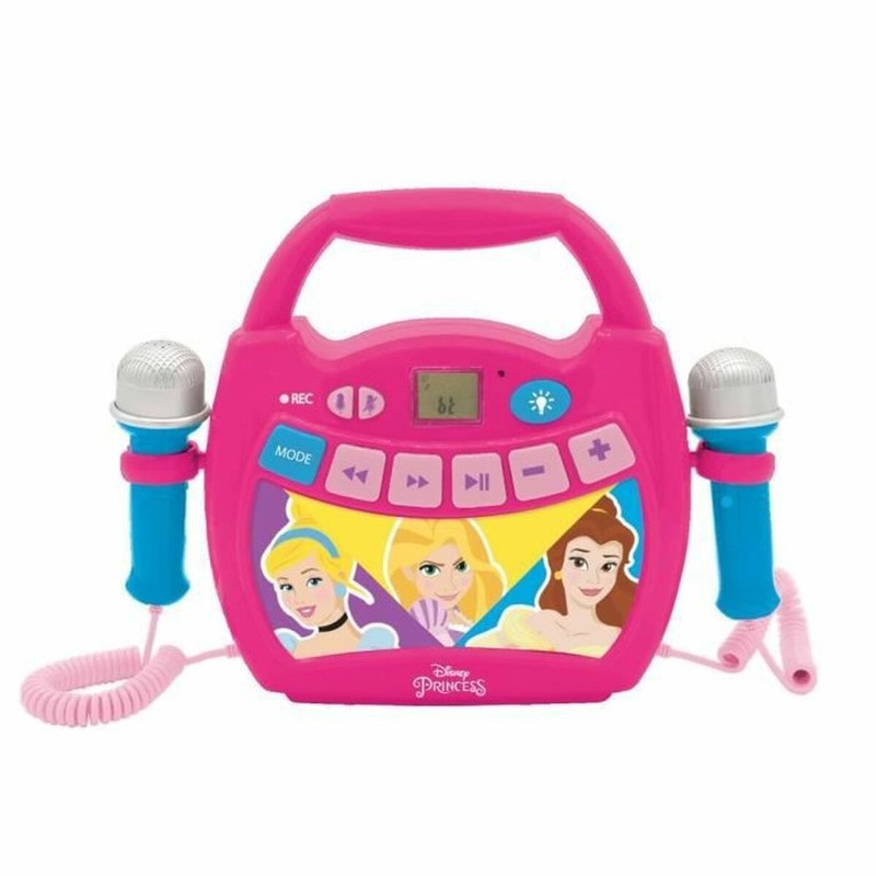 Altavoz Karaoke Infantil Lexibook Princesas Disney con Micrófono