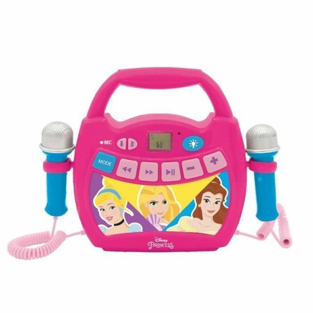 Altavoz Karaoke Infantil Lexibook Princesas Disney con Micrófono