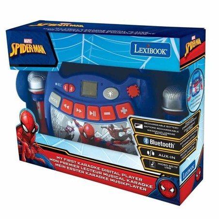 Juguete Musical Spiderman con luces LED activas