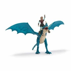 Figura de acción dragón Nader Mortífero y Astrid en vuelo 2