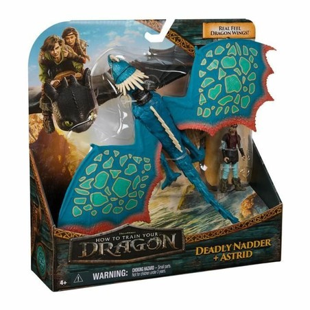 Juguete dragón vikingo Spin Master con alas móviles para niños