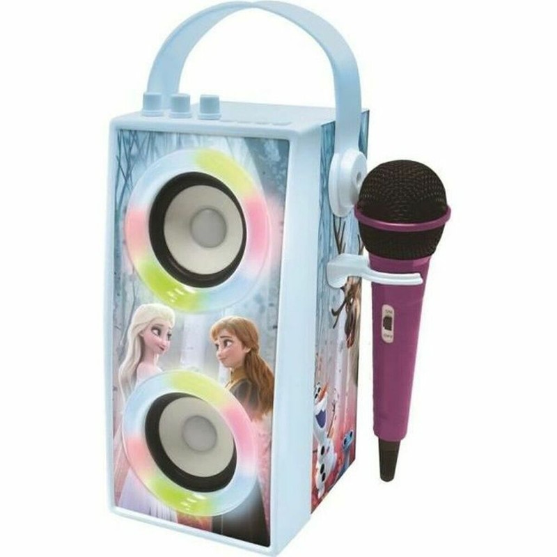 Altavoz Karaoke Infantil Lexibook THE SNOW QUEEN con Micrófono - Compra online en MegaJuguetes