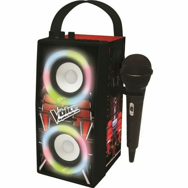 Altavoz karaoke infantil Lexibook BTP180TVZ con micrófono