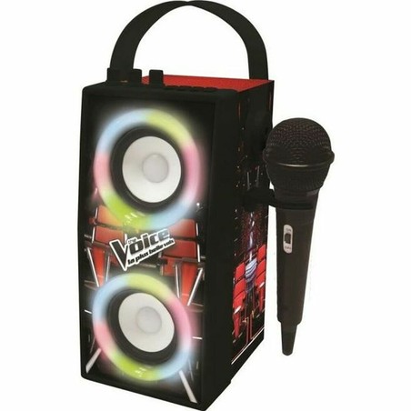 Altavoz karaoke infantil Lexibook BTP180TVZ con micrófono