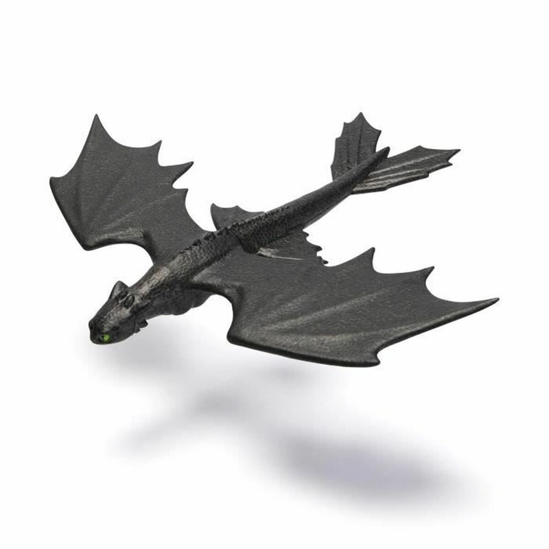 Dragón planeador Krokmou en acción, ideal para juguetes construcción niños.