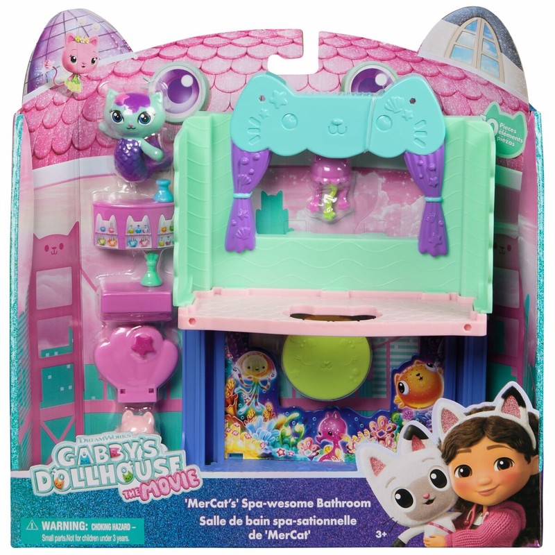 Detalle de la figura de Gatirena del playset Gabby y la Casa Mágica