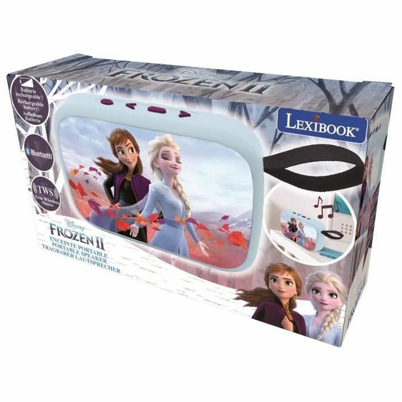 Altavoz portátil niños Frozen II con conectividad Bluetooth 5.0