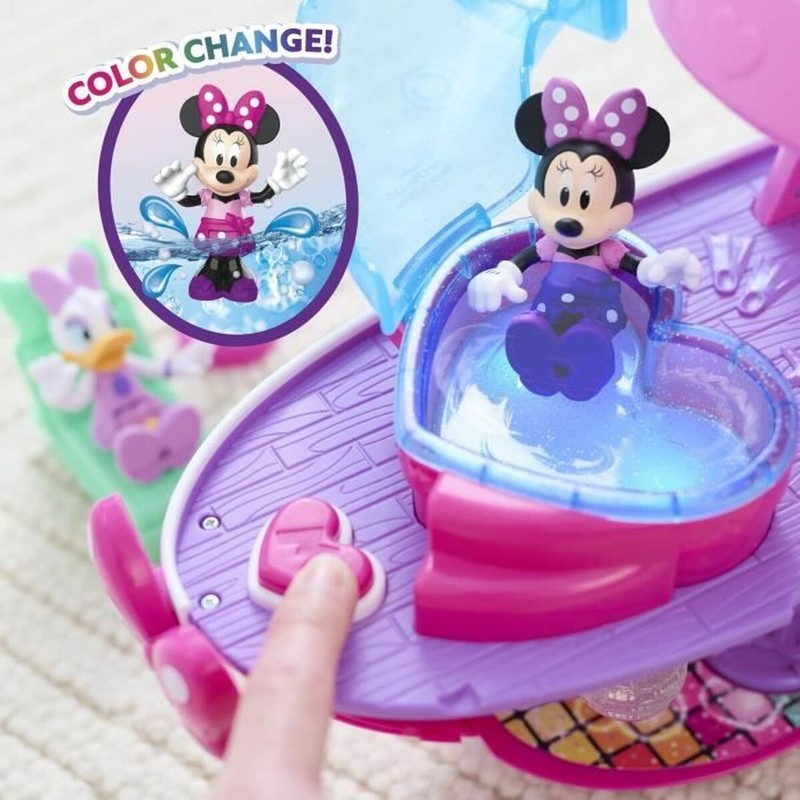 Yate Minnie Mouse para piscina, diversión infantil