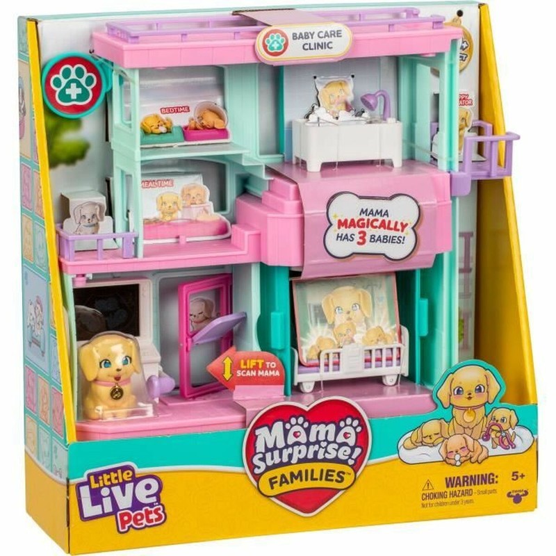 Juego educativo Little Live Pets Clínica Veterinaria Mamá Sorpresa