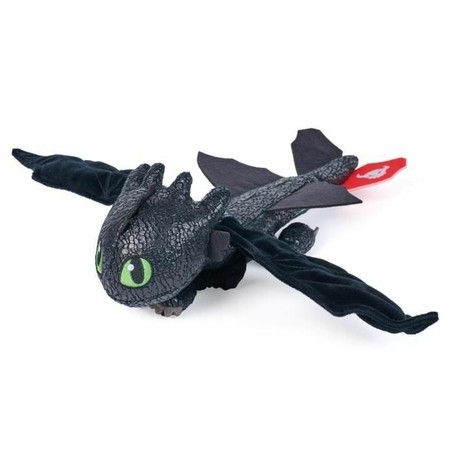 Peluche dragón Krokmou Spin Master DELUXE volando