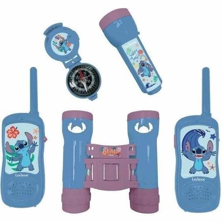 Walkie Talkie Niños Lexibook Stitch Kit Aventurero